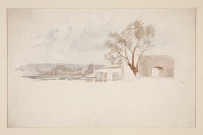 Architektonická studie od Edwin Austin Abbey