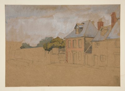 Architektonická studie od Edwin Austin Abbey