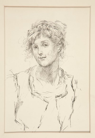 Audrey, ilustrace pro Akt V, Scéna i, Jak se vám líbí od Edwin Austin Abbey