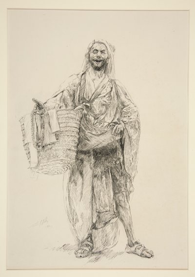 Autolycus, dějství IV, scéna ii, zima od Edwin Austin Abbey
