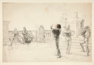Balthazar zpívá: od Edwin Austin Abbey