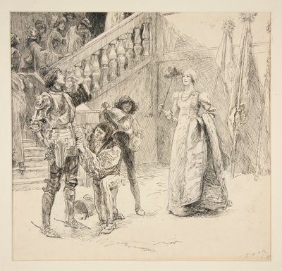 Benedick: od Edwin Austin Abbey