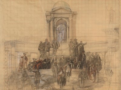 Karikatura pro od Edwin Austin Abbey