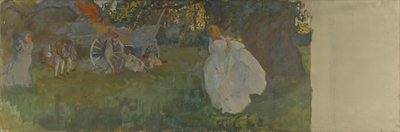 Kompoziční studie od Edwin Austin Abbey