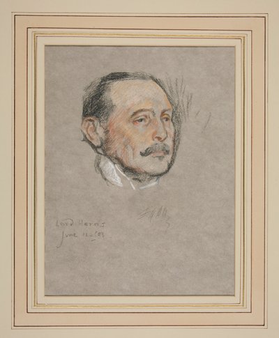 Korunovace Edwarda VII Portrét: George Canning Harris, baron od Edwin Austin Abbey