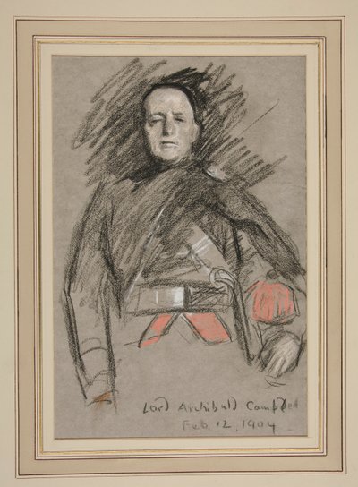 Portrét Korunovace Edwarda VII: Lord Archibald Campbell od Edwin Austin Abbey