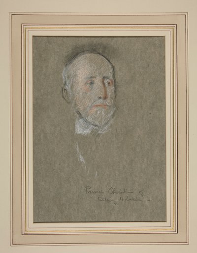 Korunovace Edwarda VII Portrét: Princ Christian ze Šlesvicka-Holštýnska od Edwin Austin Abbey
