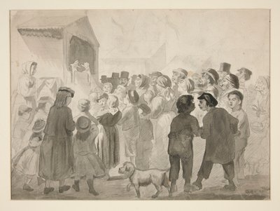 Davová scéna od Edwin Austin Abbey