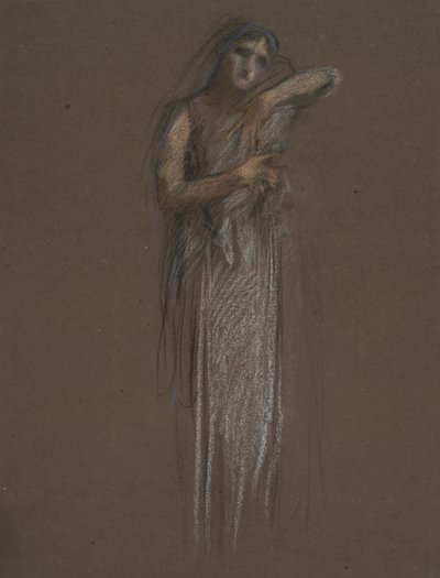 Rané studium pro od Edwin Austin Abbey