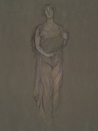 Rané studium pro od Edwin Austin Abbey