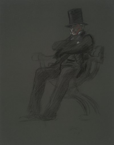 Obrázek Studie pro od Edwin Austin Abbey