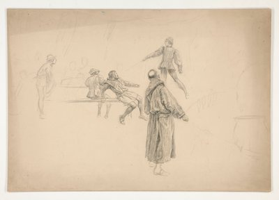 Kresba obrázku od Edwin Austin Abbey