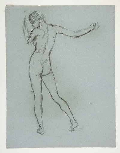 Figurální studie pro od Edwin Austin Abbey
