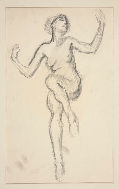 Figurální studie pro od Edwin Austin Abbey