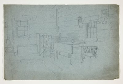 Vnitřní studie od Edwin Austin Abbey