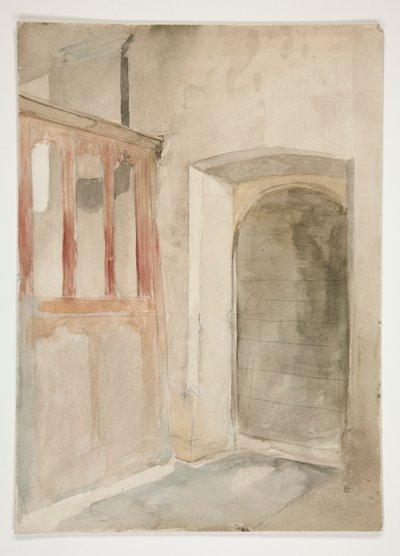 Vnitřní studie od Edwin Austin Abbey