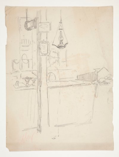 Vnitřní studie od Edwin Austin Abbey