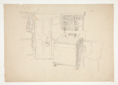 Vnitřní studie od Edwin Austin Abbey