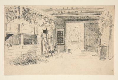 Vnitřní studie od Edwin Austin Abbey