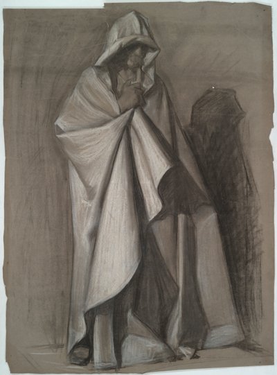 Josef z Arimatie, Figurální studie pro od Edwin Austin Abbey