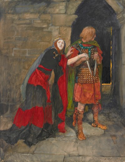 Lady Macbeth: od Edwin Austin Abbey