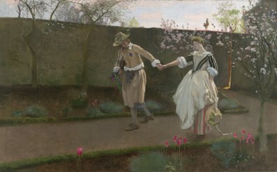 První májové ráno, 1890-94 od Edwin Austin Abbey