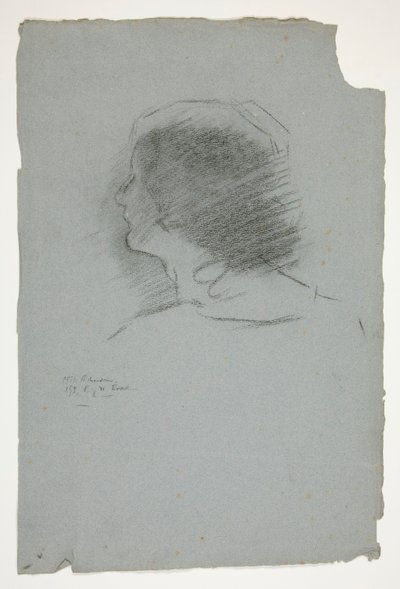 Portrét paní Richardsonové od Edwin Austin Abbey