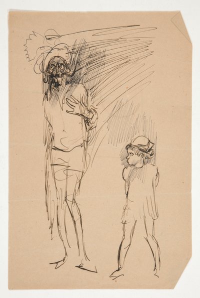 Předběžná studie pro lásku od Edwin Austin Abbey