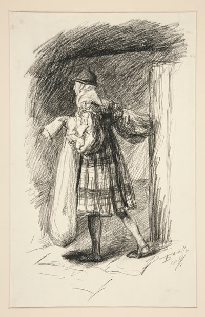 Probošt s Ragozinem od Edwin Austin Abbey
