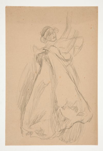 Náboženská scéna od Edwin Austin Abbey