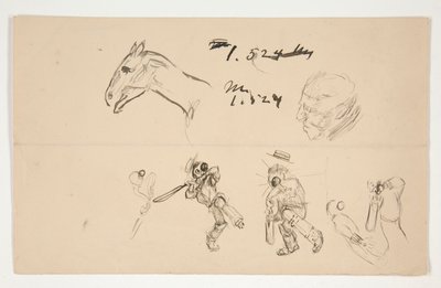 List studií hráčů kriketu od Edwin Austin Abbey