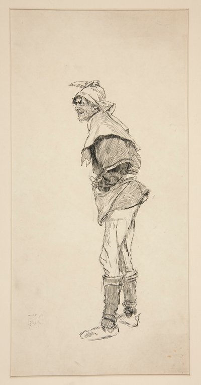 Studie pro krále Jindřicha IV. (část I) od Edwin Austin Abbey