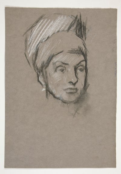 Study for Science: skica pro nástěnnou malbu pro budovu státního kapitolu v Harrisburgu, Pennsylvania, 1902-1911 (dokončil John Singer Sargent) od Edwin Austin Abbey