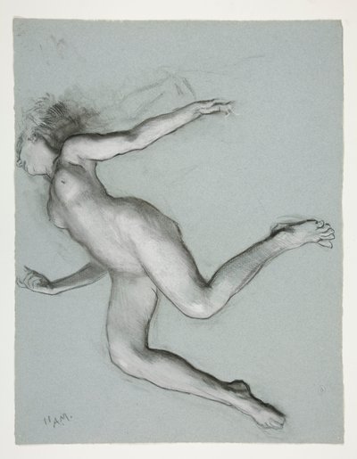 Studie pro postavu 11 hodin pro od Edwin Austin Abbey