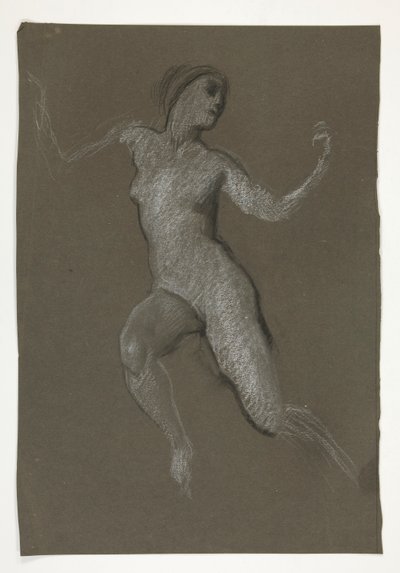Studie na postavu 12 hod. v od Edwin Austin Abbey