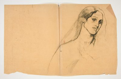 Studie ženy od Edwin Austin Abbey