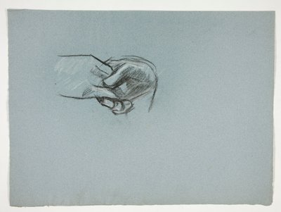 Studium rukou pro od Edwin Austin Abbey