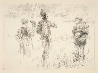 Prubířský kámen: od Edwin Austin Abbey