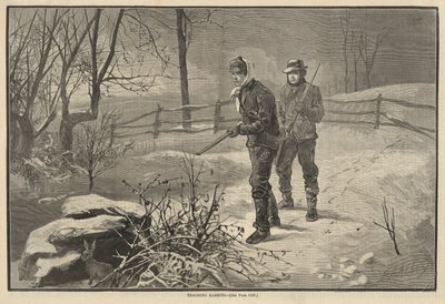 Sledování králíků od Edwin Austin Abbey
