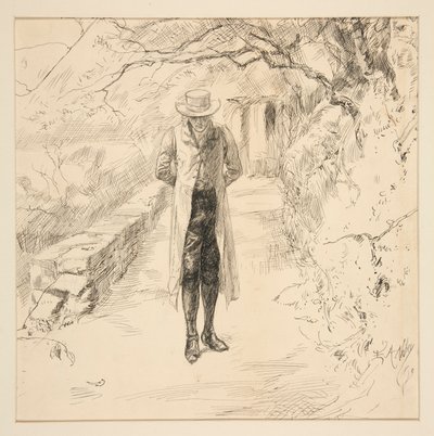 Wordsworth procházky v lese: The English Lakes and Men Series, od Harpera od Edwin Austin Abbey