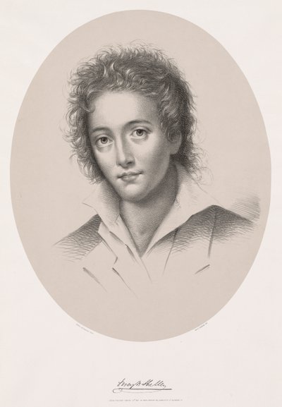 Percy Bysshe Shelley od Edwin Beyerhaus