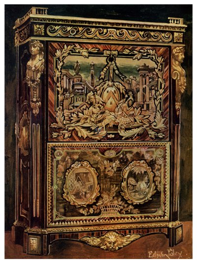 Vzpřímený tajemník, 1911-1912. od Edwin Foley