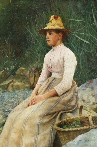 Dívka z mušlí, od Edwin Harris