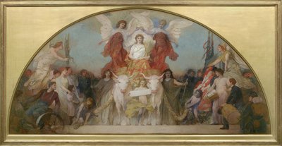 Studie pro Minnesotu, Sýpka světa, 1904 od Edwin Howland Blashfield