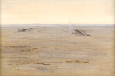 Tábor v poušti, 1914 od Edwin John Alexander