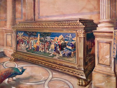 Manželská pokladna nebo Cassone. italština od Edwin John Foley