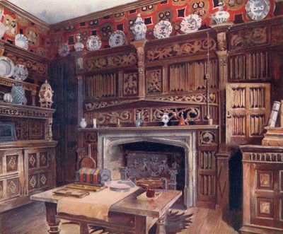 Panelová studie na Groombridge Place od Edwin John Foley
