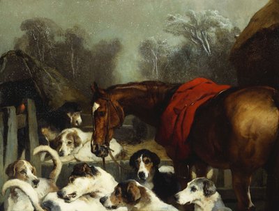 Žádný lov, dokud se počasí nezlomí od Edwin Landseer