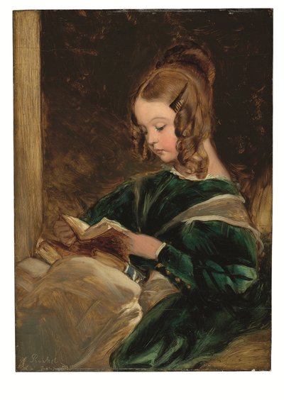 Studie Rachel (Lady Rachel Russell) od Edwin Landseer