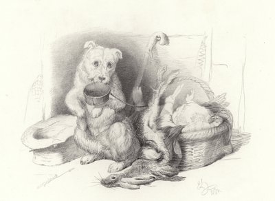 Žebrák od Edwin Landseer